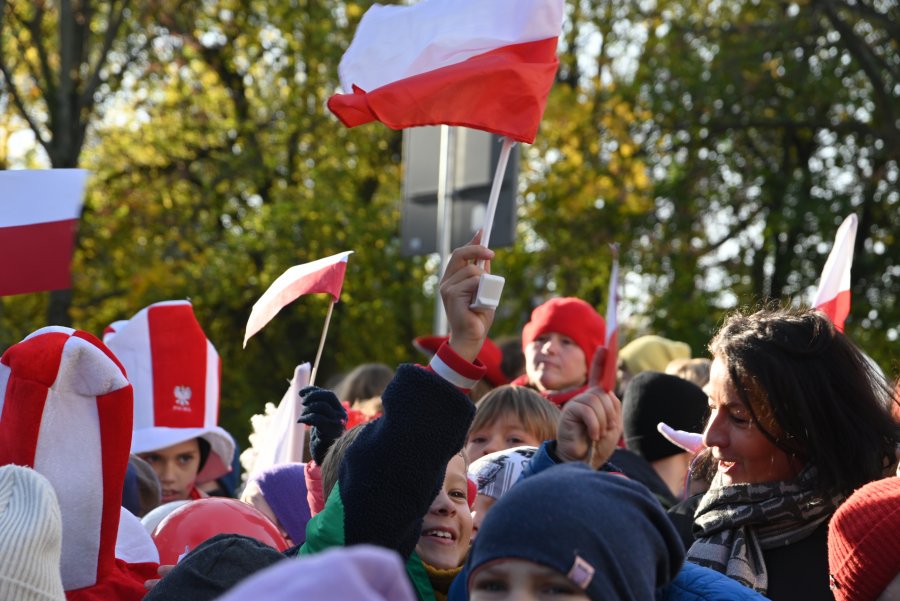 Parada Niepodległości w Orłowie