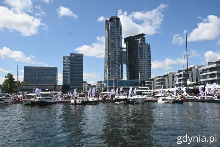 Polboat Yachting Festival w gdyńskiej marinie (fot. Magdalena Starnawska)