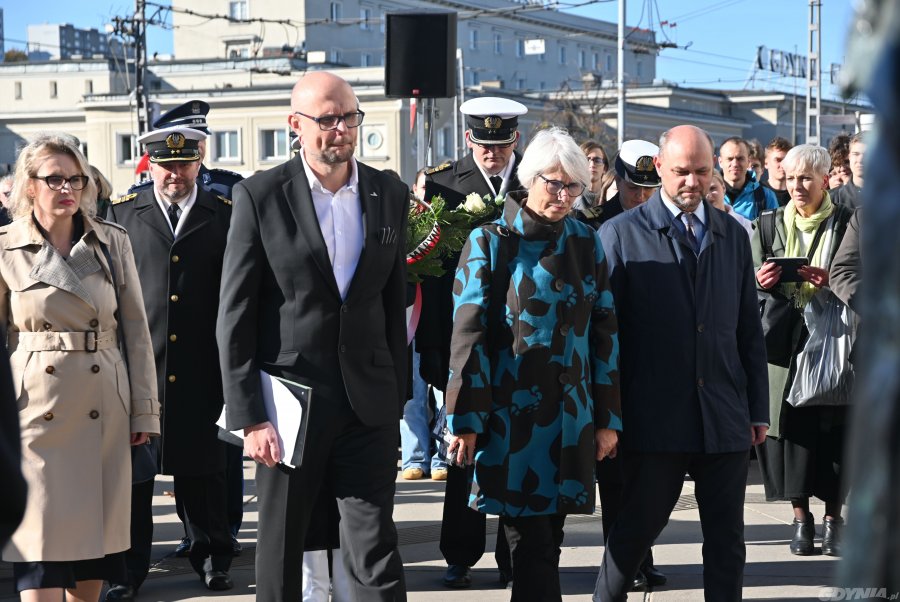 85 lat od wysiedleń gdynian. Oficjalne uroczystości // fot. Dominika Sobiech