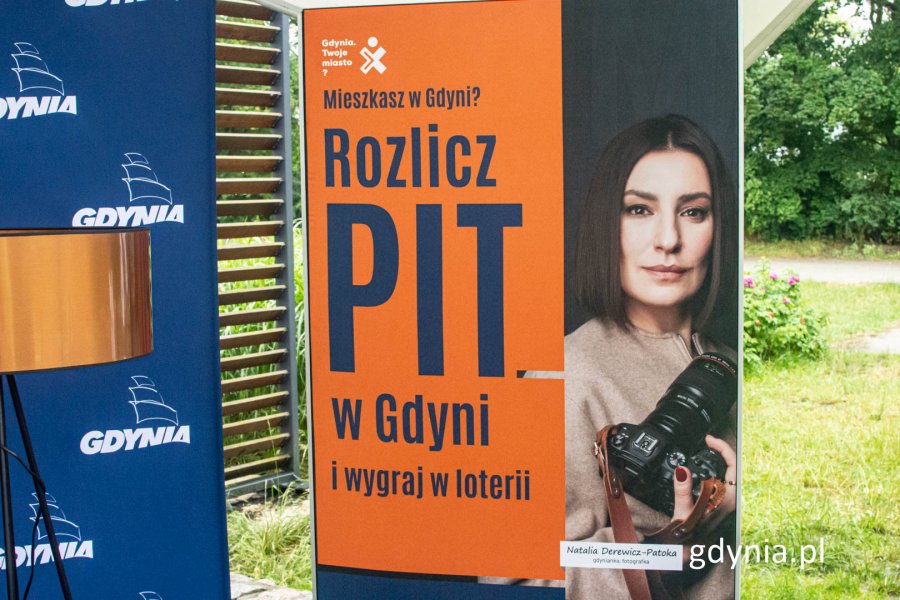 Rollup "Rozlicz PIT w Gdyni", fot. Michał Sałata