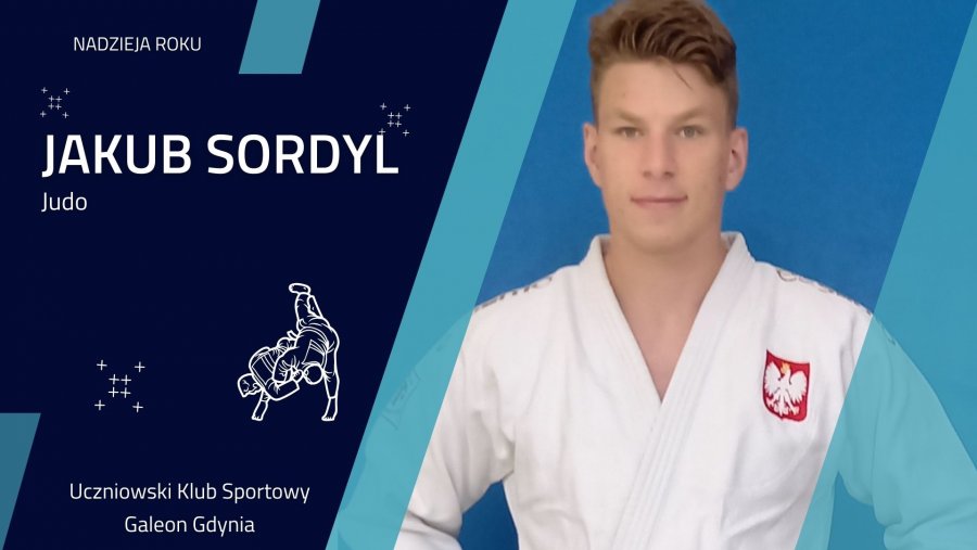 Nadzieja Gdyńskiego Sportu 2024: Jakub Sordyl (judo) – Uczniowski Klub Sportowy Galeon Gdynia 