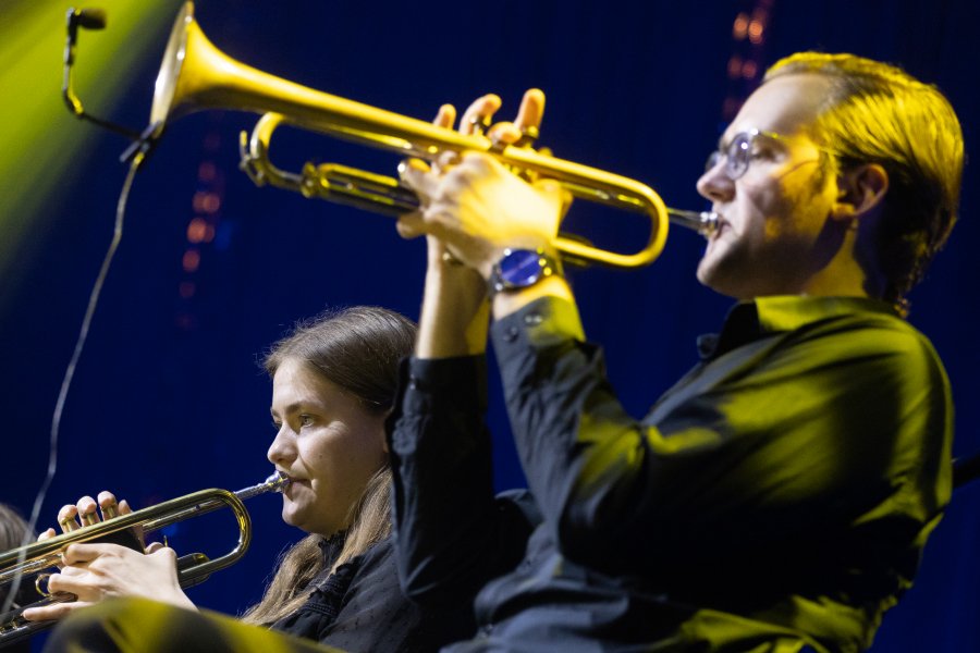 Muzycy Chopin University Big Bandu podczas festiwalu Gdynia Classica Nova