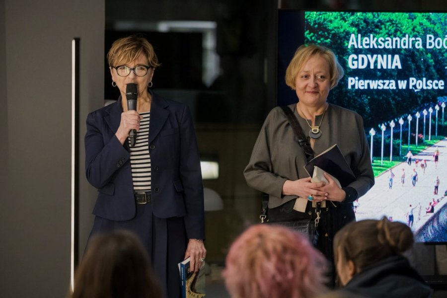 Premiera książki „Gdynia. Pierwsza w Polsce” i spotkanie z autorką Aleksandrą Boćkowską w Muzeum Miasta Gdyni (fot. Paweł Jóźwiak)