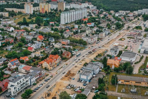 Rozbudowa ul. Unruga (fot. M.Mielewski, ZDIZ Gdynia)