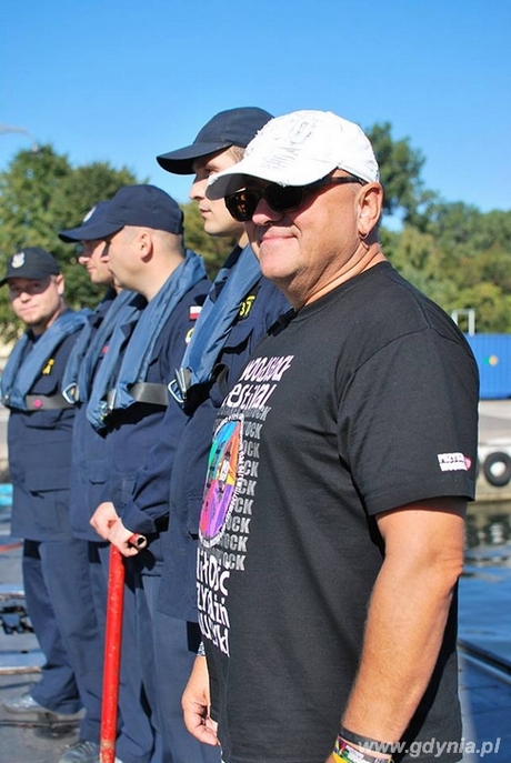 Zwycięzca licytacji WOŚP popłynął w rejs okrętem podwodnym, fot. Piotr Leoniak / Marynarka Wojenna Zwycięzca licytacji WOŚP popłynął w rejs okrętem podwodnym, fot. Piotr Leoniak / Marynarka Wojenna