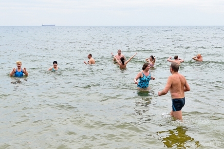 Neptun ochrzcił gdyńskie Morsy, fot. Maciej Czarniak Neptun ochrzcił gdyńskie Morsy, fot. Maciej Czarniak