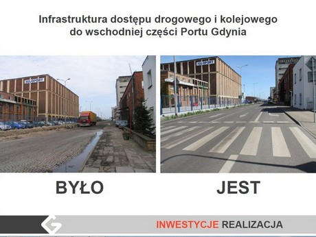 Infrastruktura dostępu drogowego i kolejowego do wschodniej części Portu Gdynia Infrastruktura dostępu drogowego i kolejowego do wschodniej części Portu Gdynia