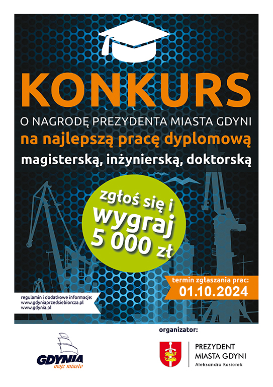 Plakat konkursu 2024 r.