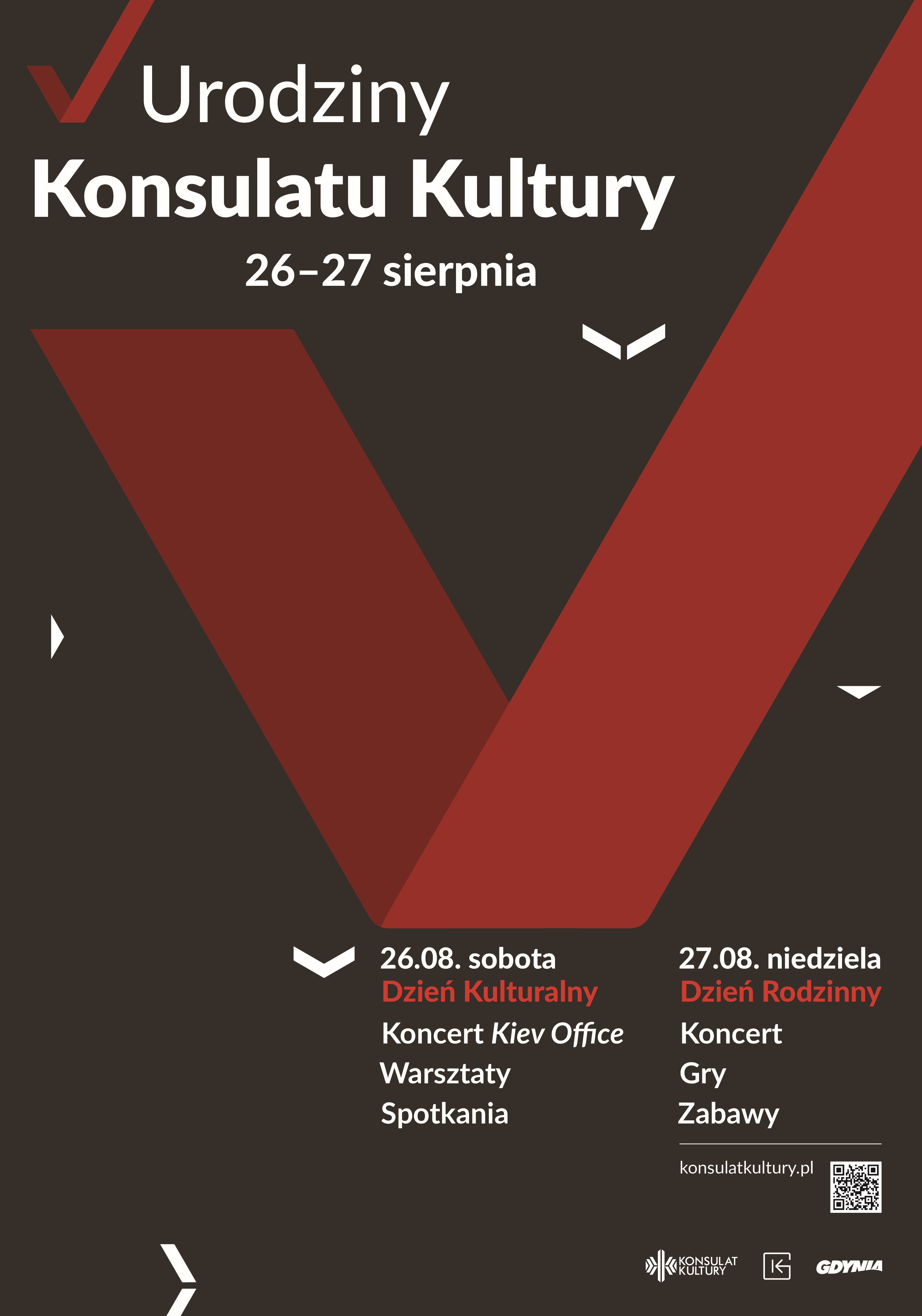 Urodziny Konsulatu Kultury, program wydarzeń 26-27 sierpnia