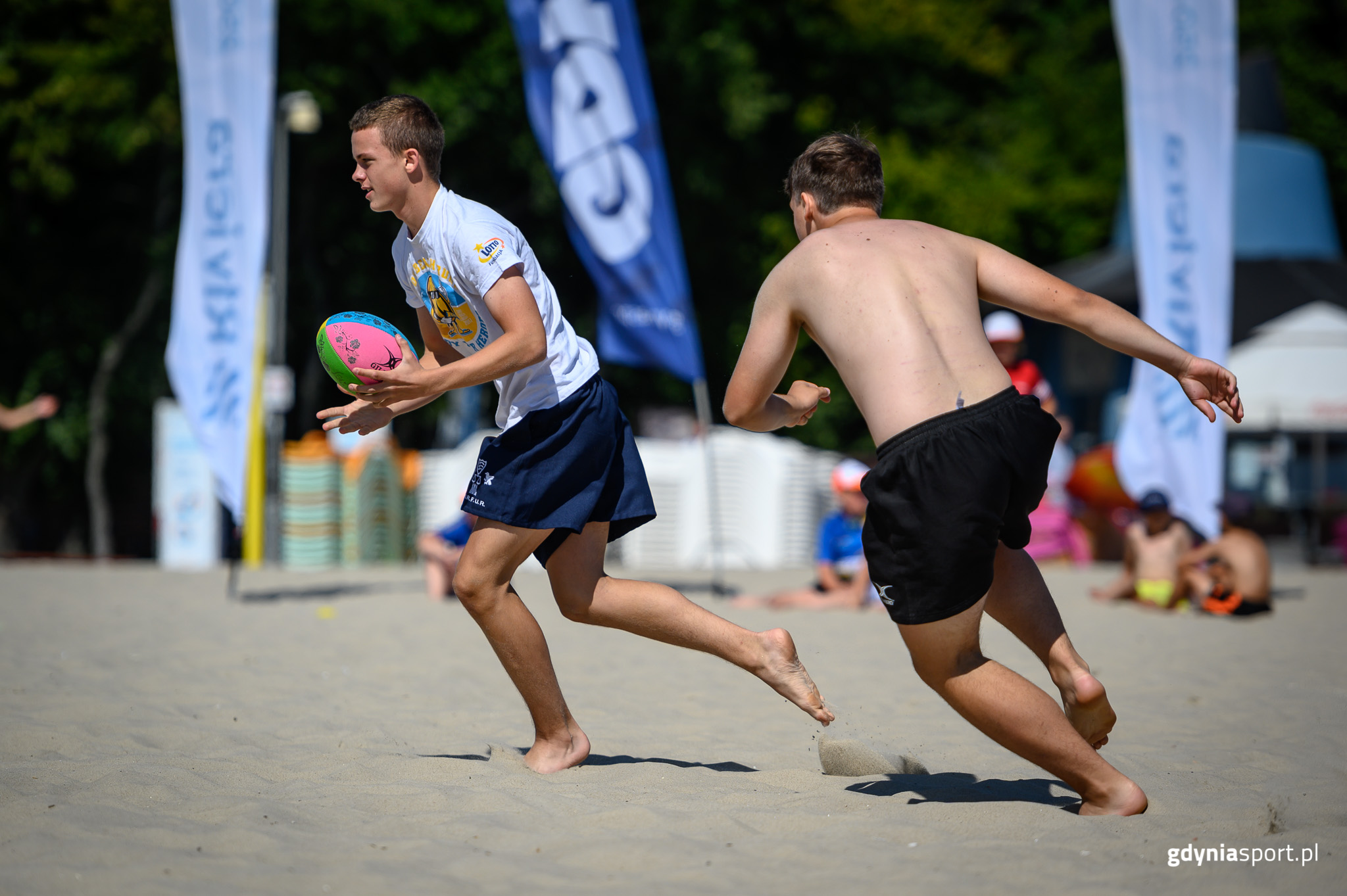 rugby na plaży