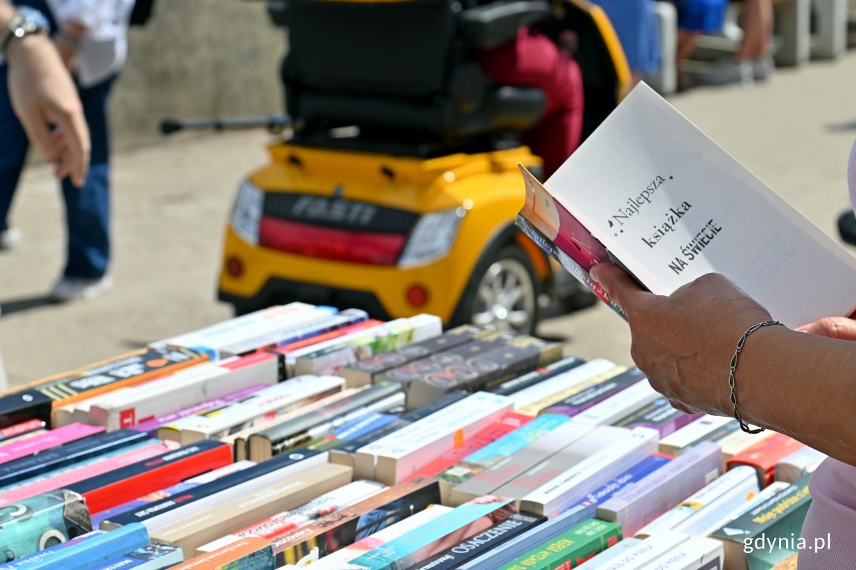 Książki na jednym ze stoisk Pleneru Literackiego (fot. Magdalena Czernek)