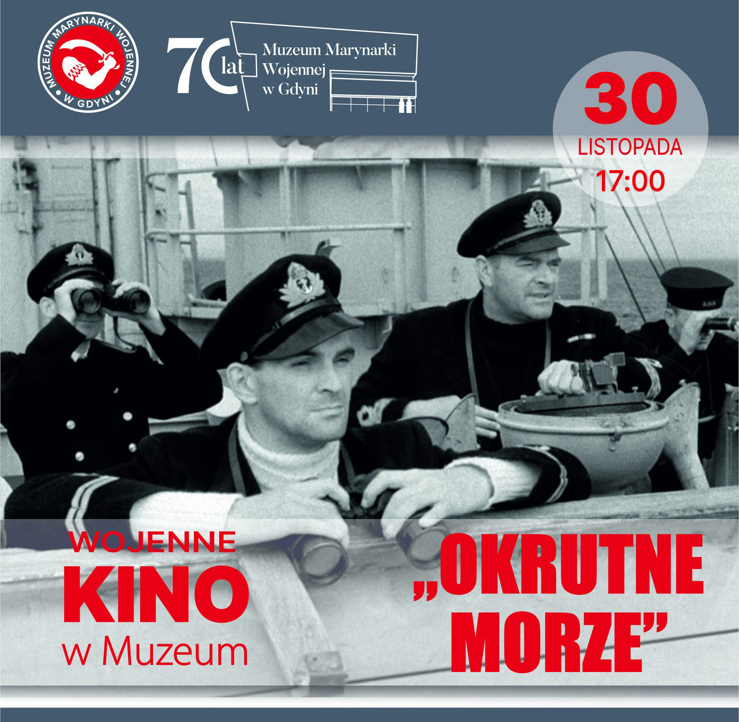 Kino Wojenne w Muzeum – „Okrutne morze”