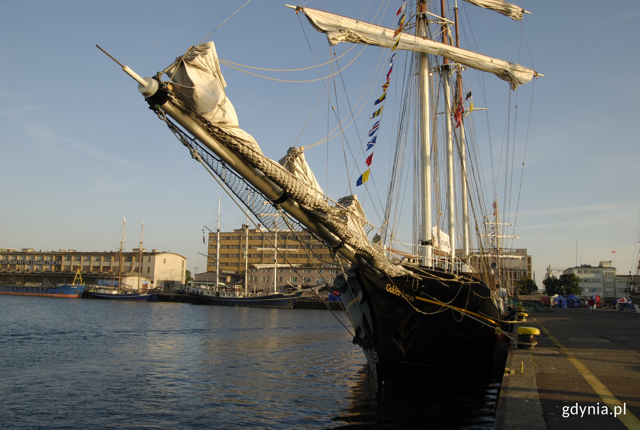 Pierwsza wizyta podczas The Culture Tall Ships Regatta/fot. Krzysztof Romański