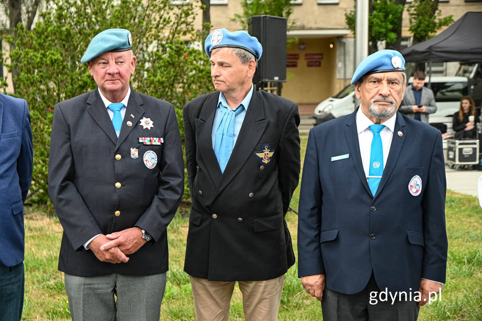 Gdynianie oddali hołd weteranom i uczestnikom misji ONZ w dniu ich święta, fot. Michał Sałata