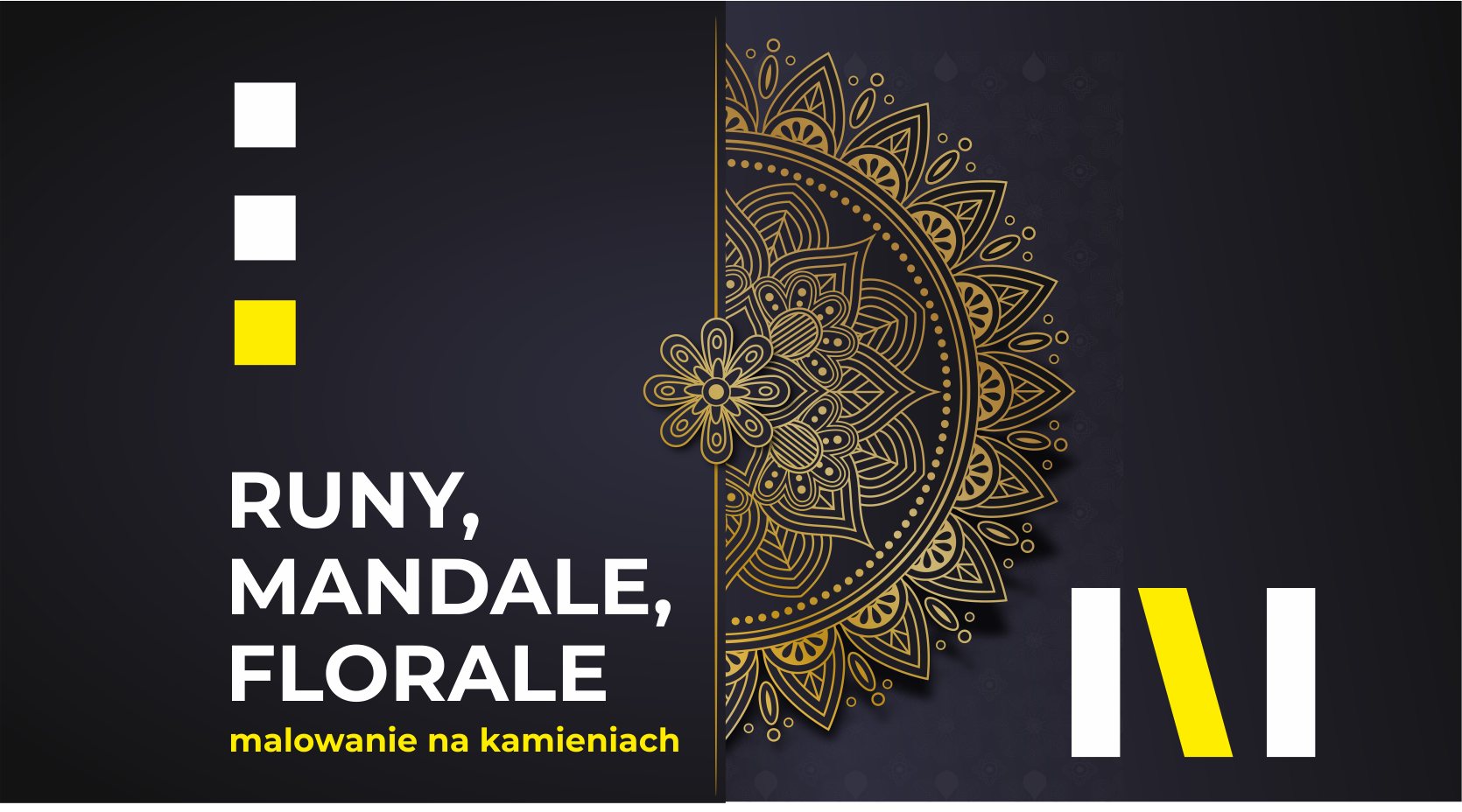 Runy, mandale, florale – malowanie na kamieniach