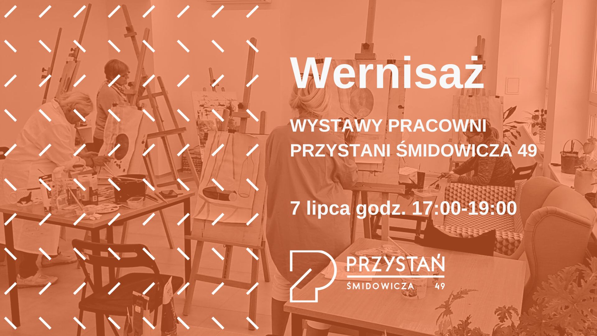 Wernisaż wystawy pracowni Przystani Śmidowicza 49