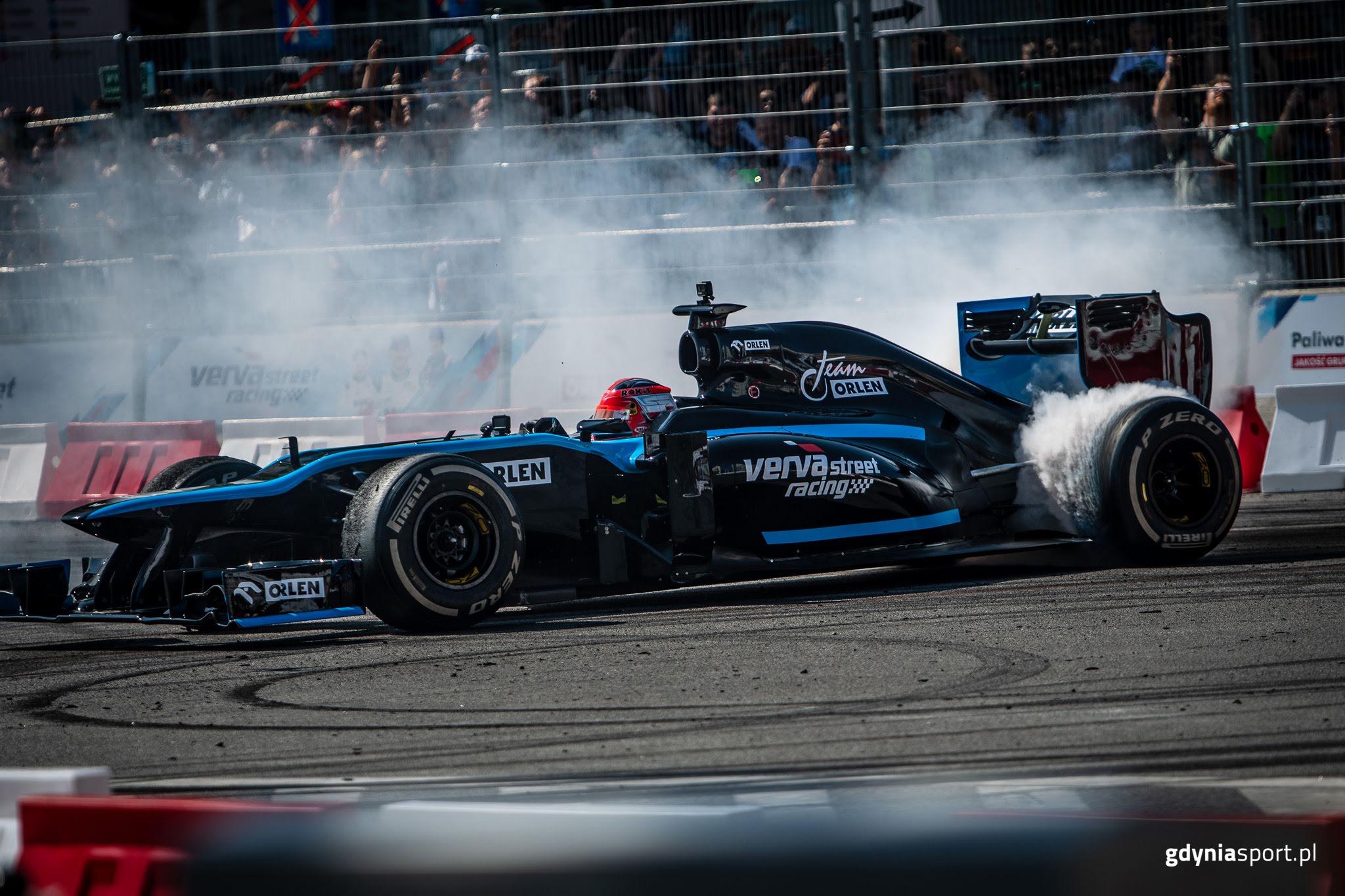 Robert Kubica podczas Verva Street Racing Gdynia 2019, fot. Dawid Linkowski