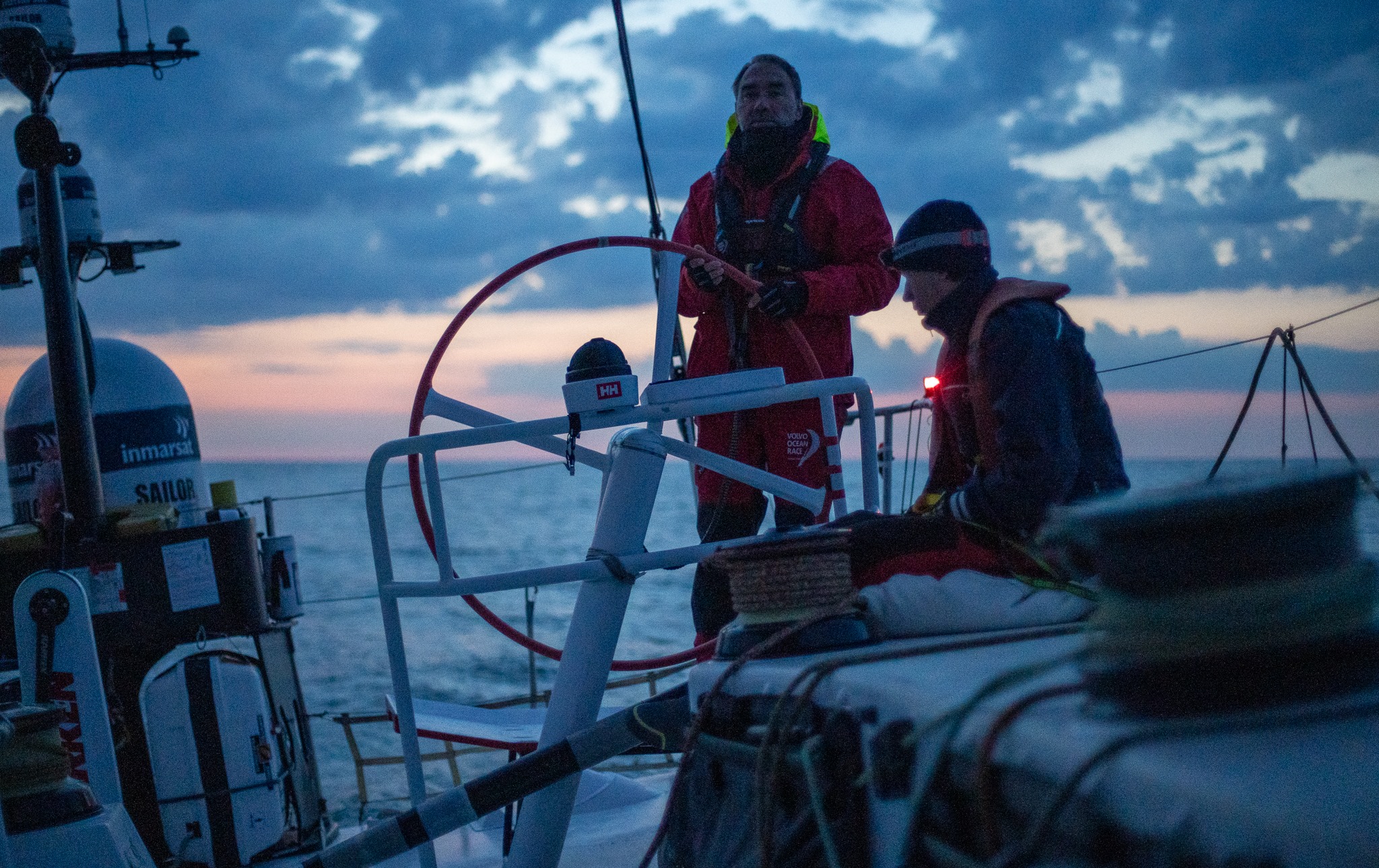 Jacht VO65 Sailing Poland w drodze z Gdyni na Bornholm. Fot. Dzida film sudio - Łukasz Baliński